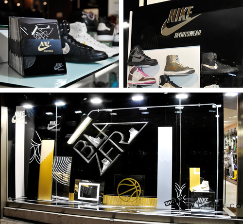 Nike Laser Cut and Engraved Point of Sale Displays